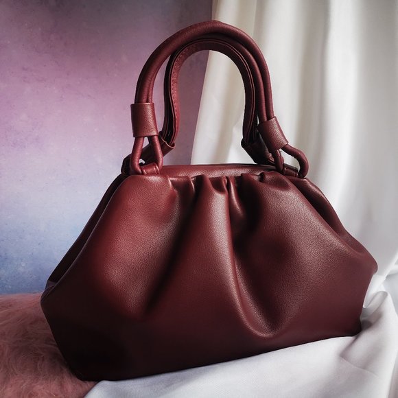 Leather Pouch Bag - Picture 1 of 7